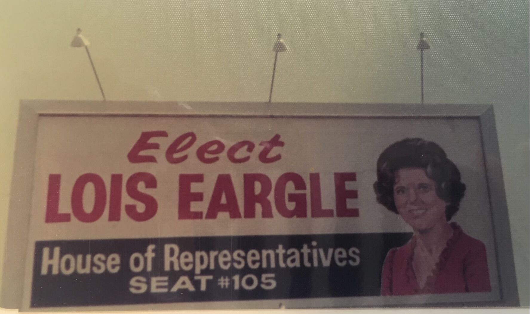 Eargle campaign sign